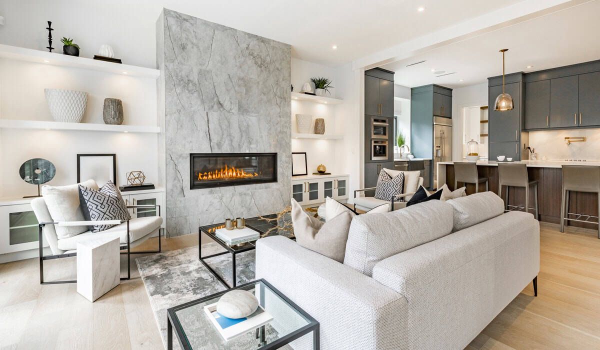 how to match cabinet color to room style