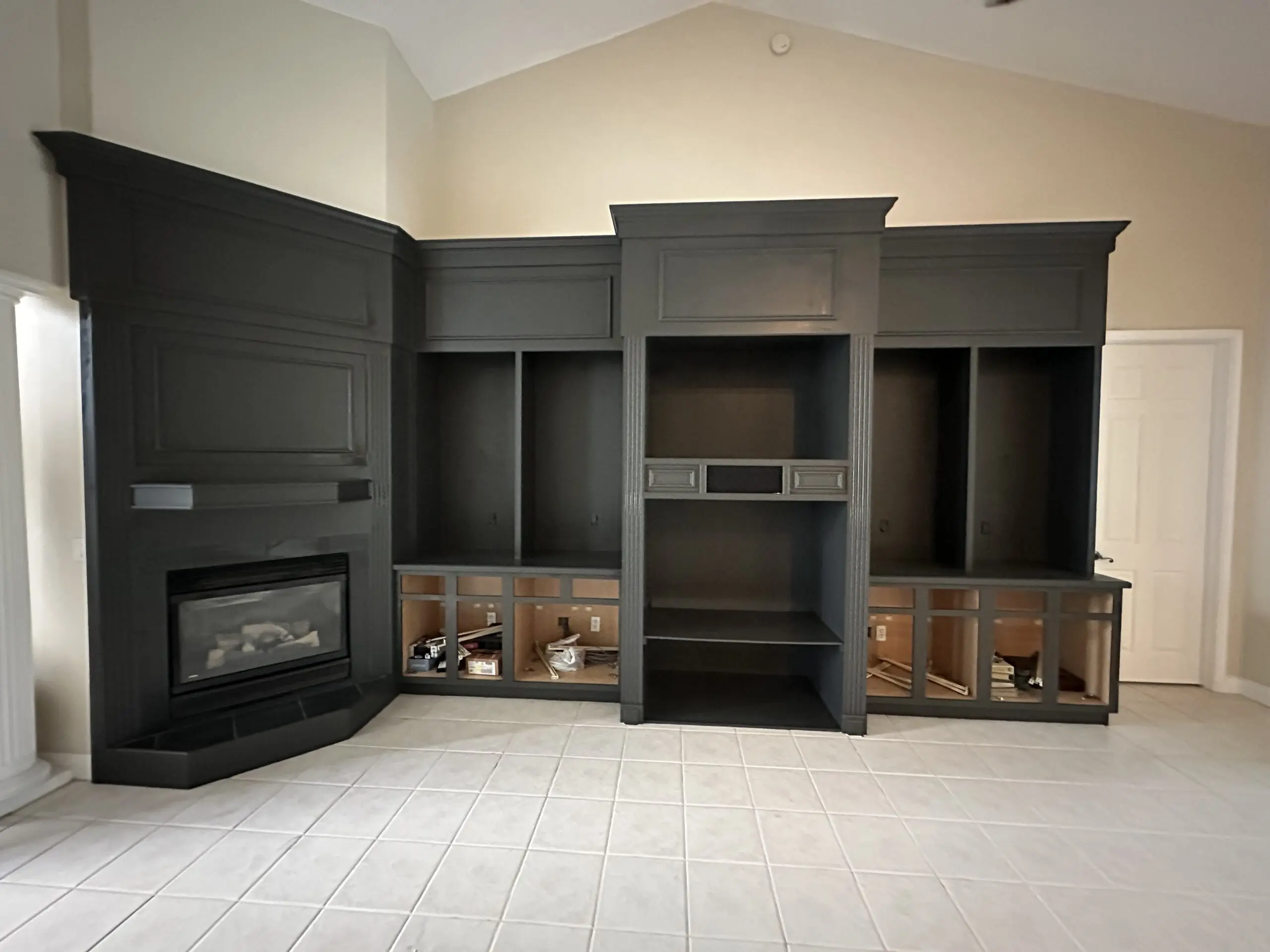 interior cabinet painting