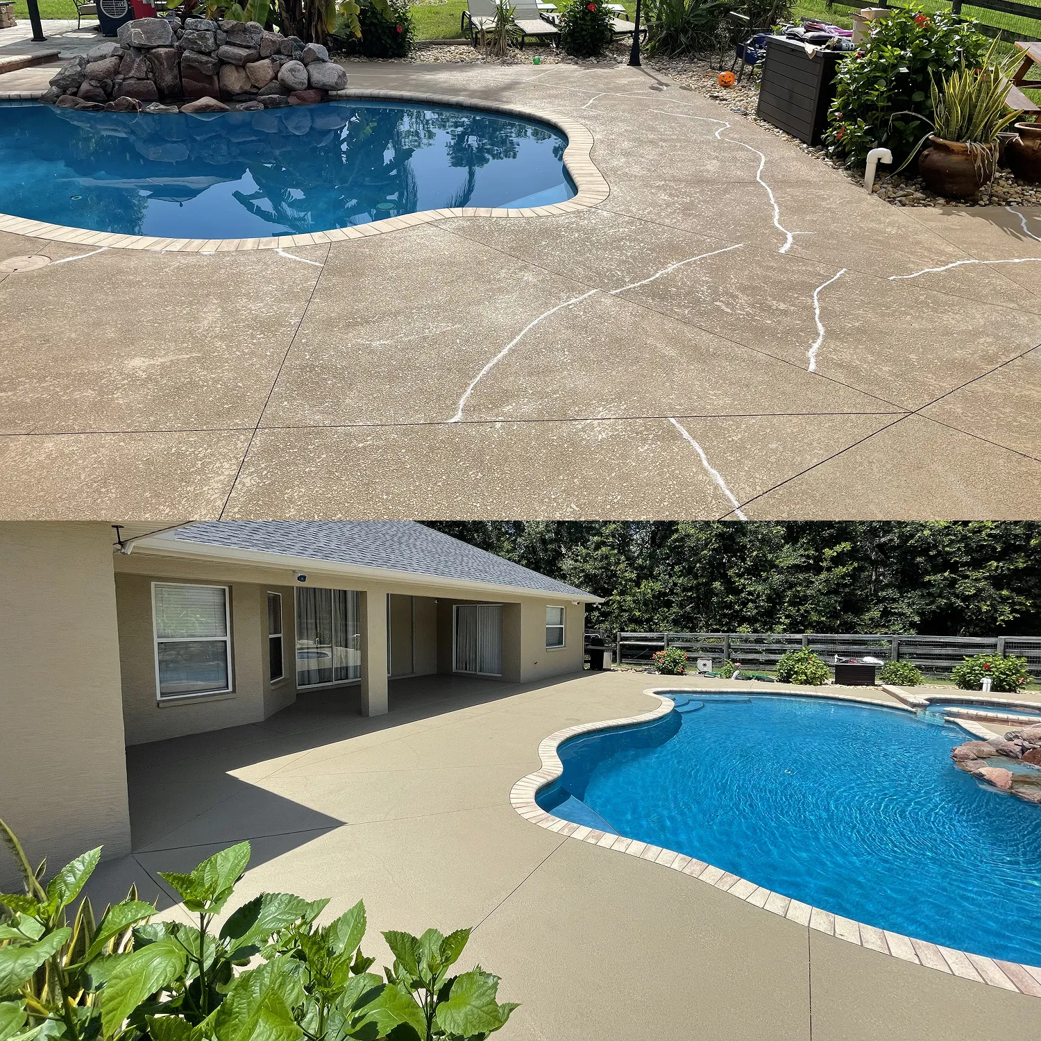 exterior pool painting service