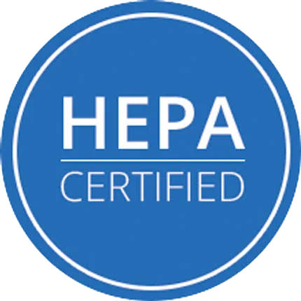 HEPA Certified badge
